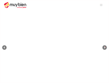 Tablet Screenshot of muybien.gr